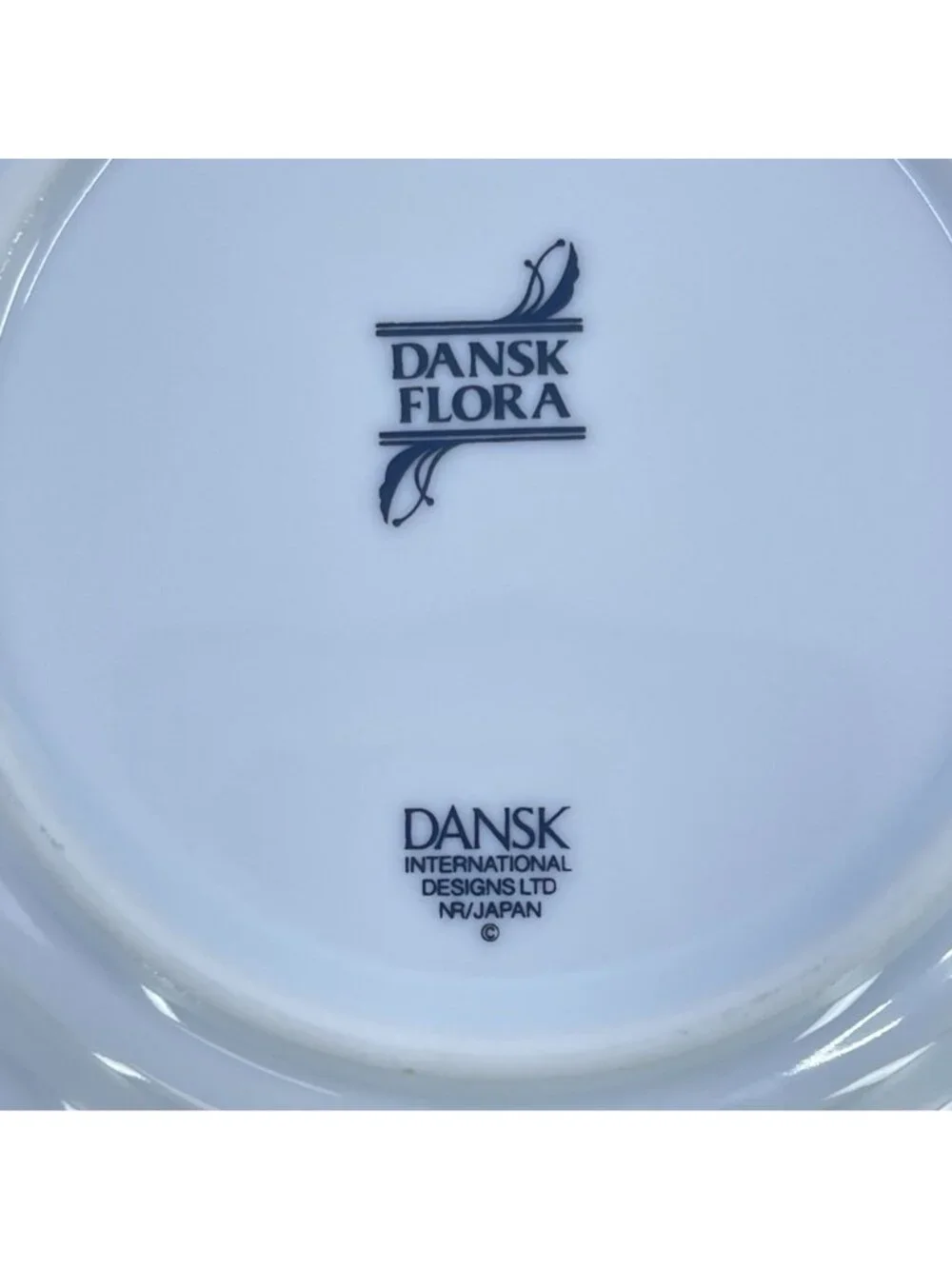 vintage dansk flora juniper bread plates set of 4 made in japan